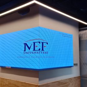 MEF Universitesi LED Ekran