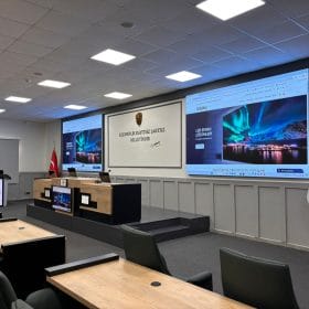 Bilecik Il Ozel Idaresi Meclis Salonu LED Ekran Projesi