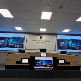 Bilecik Il Ozel Idaresi Meclis Salonu LED Ekran Projesi