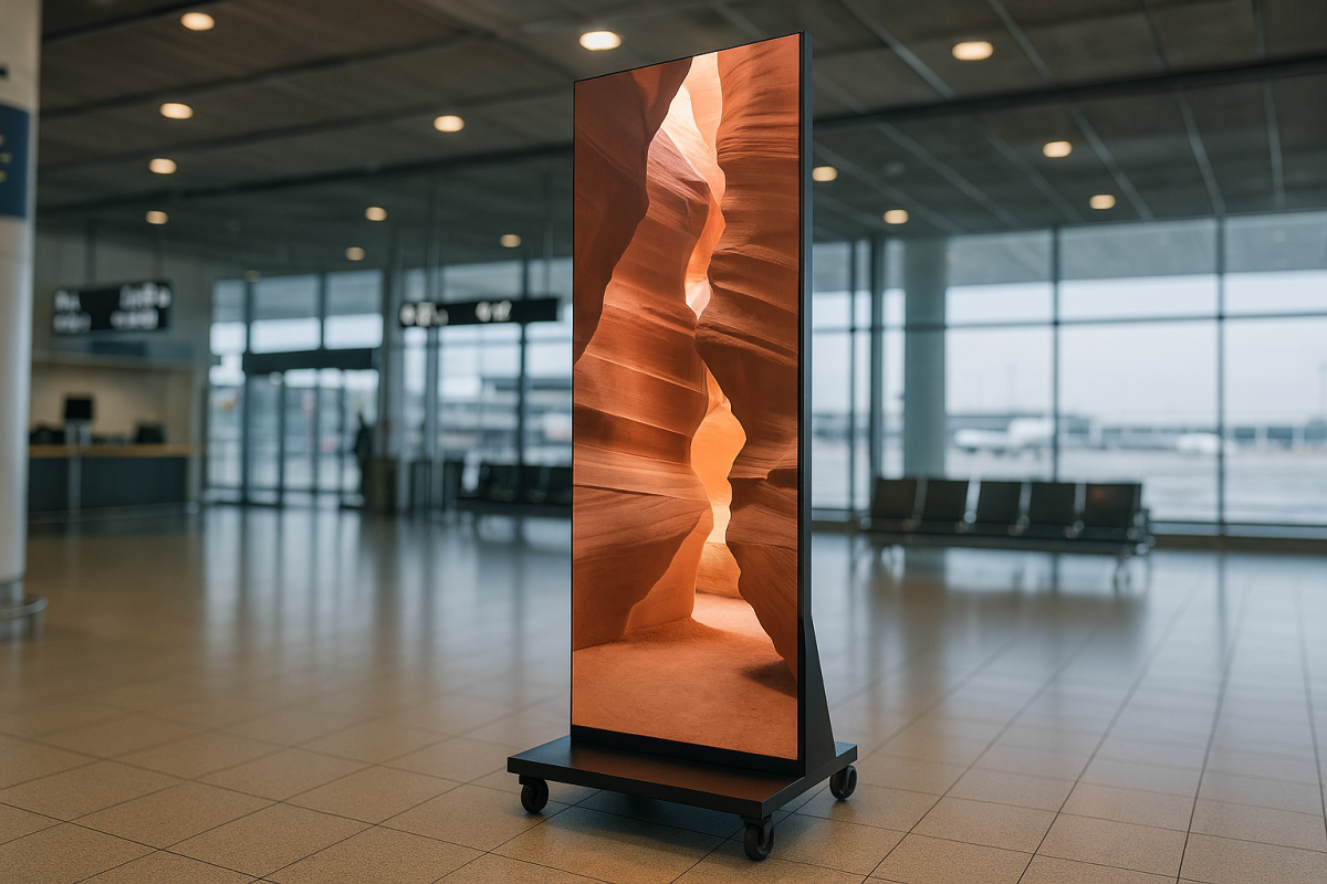 Havalimani LED Poster