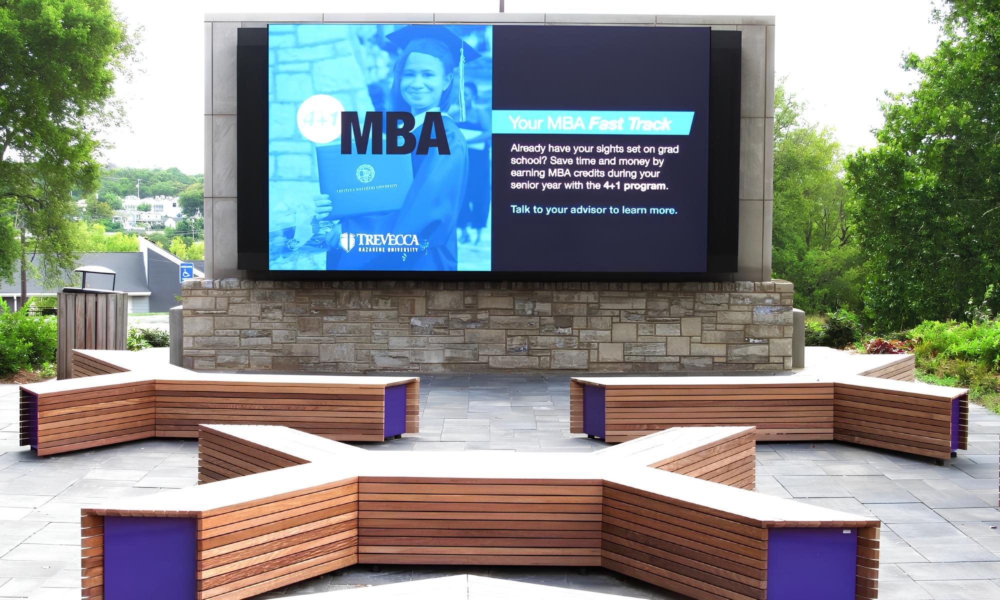 Kampüs Dış Mekan LED Ekran