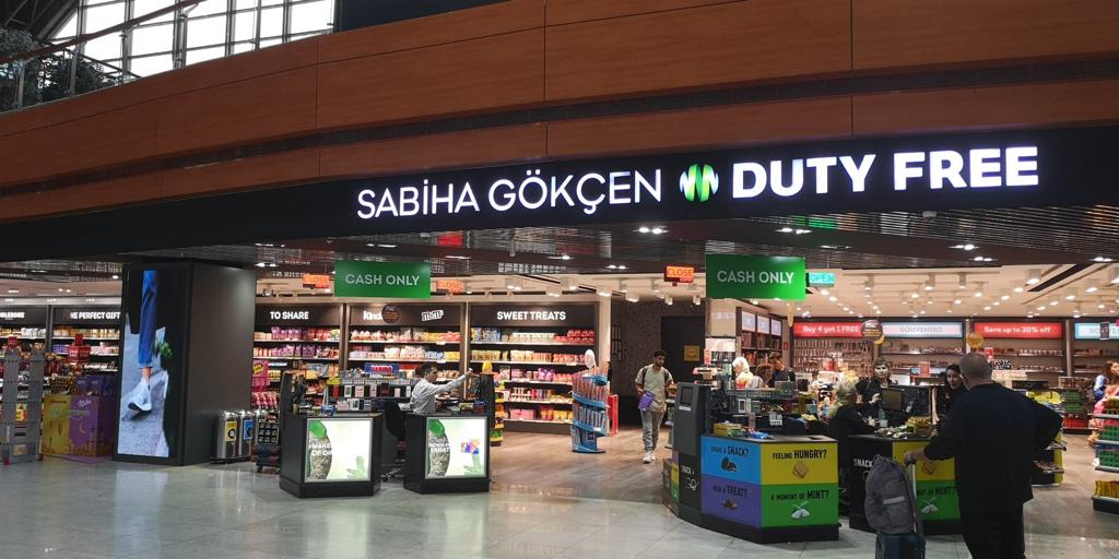 Duty Free LED Ekran Projesi