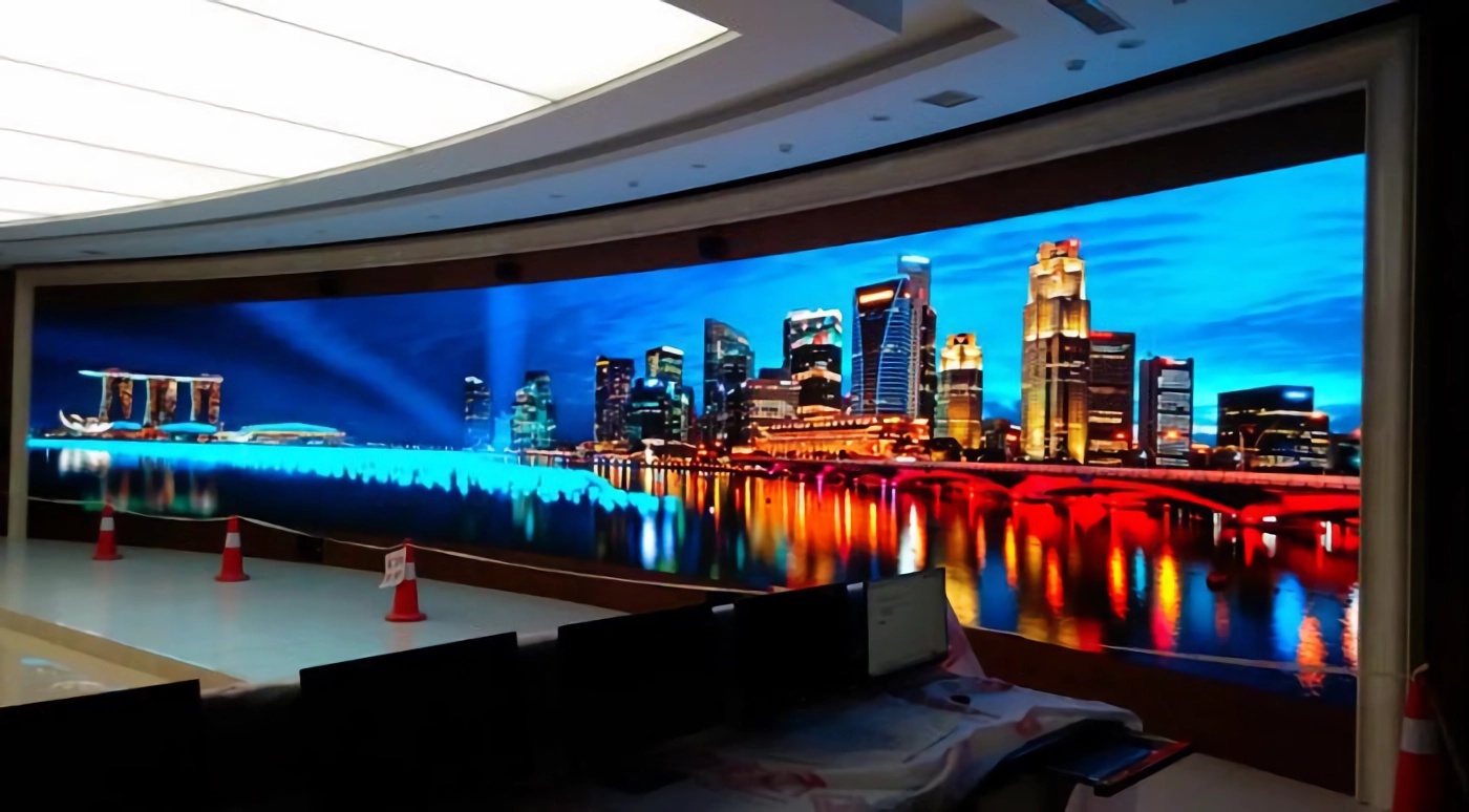 Kongre ve Kultur Merkezi Esnek Led Ekran