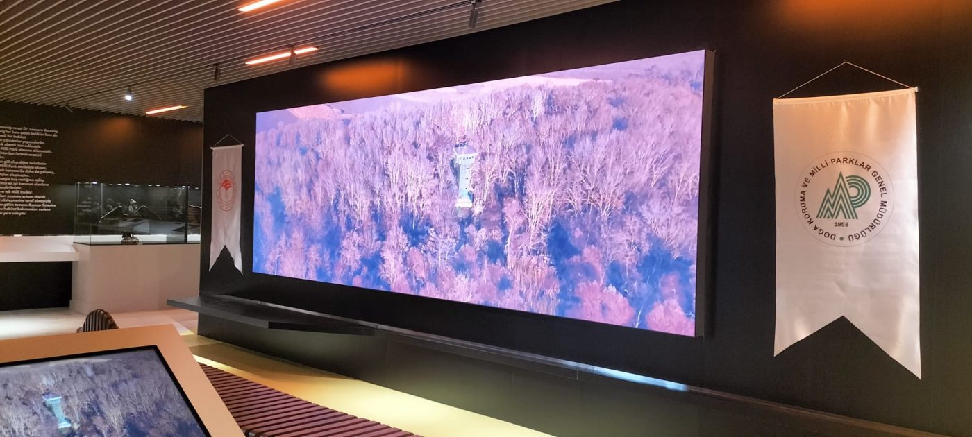 Projelerimiz 14 Kus Cenneti Milli Parki LED Ekran Projesi