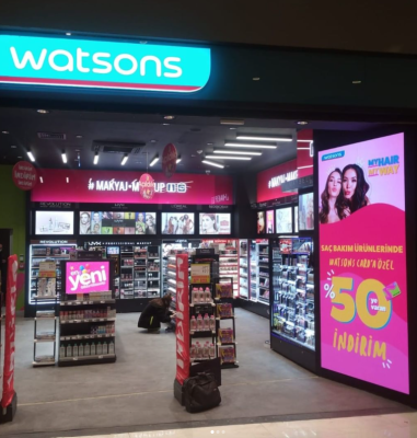 Watsons LED Ekran Projesi